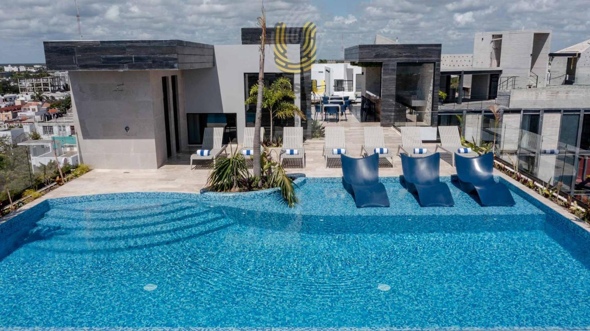 Апартаменты Luxury Dep Whit Pool Плая-дель-Кармен Экстерьер фото