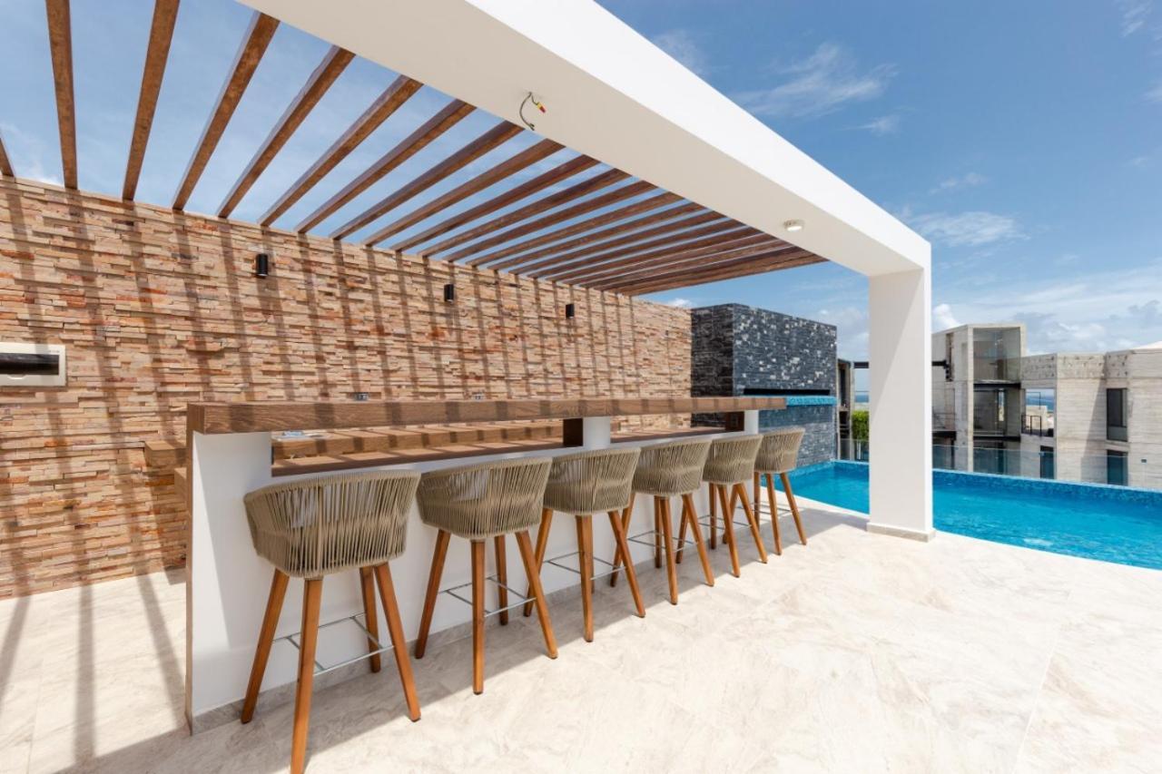 Апартаменты Luxury Dep Whit Pool Плая-дель-Кармен Экстерьер фото